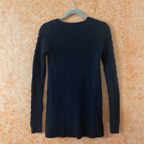 🌿SALE🌿NAUTICA Tunic Cable Sweater size Small - Picture 3 of 9
